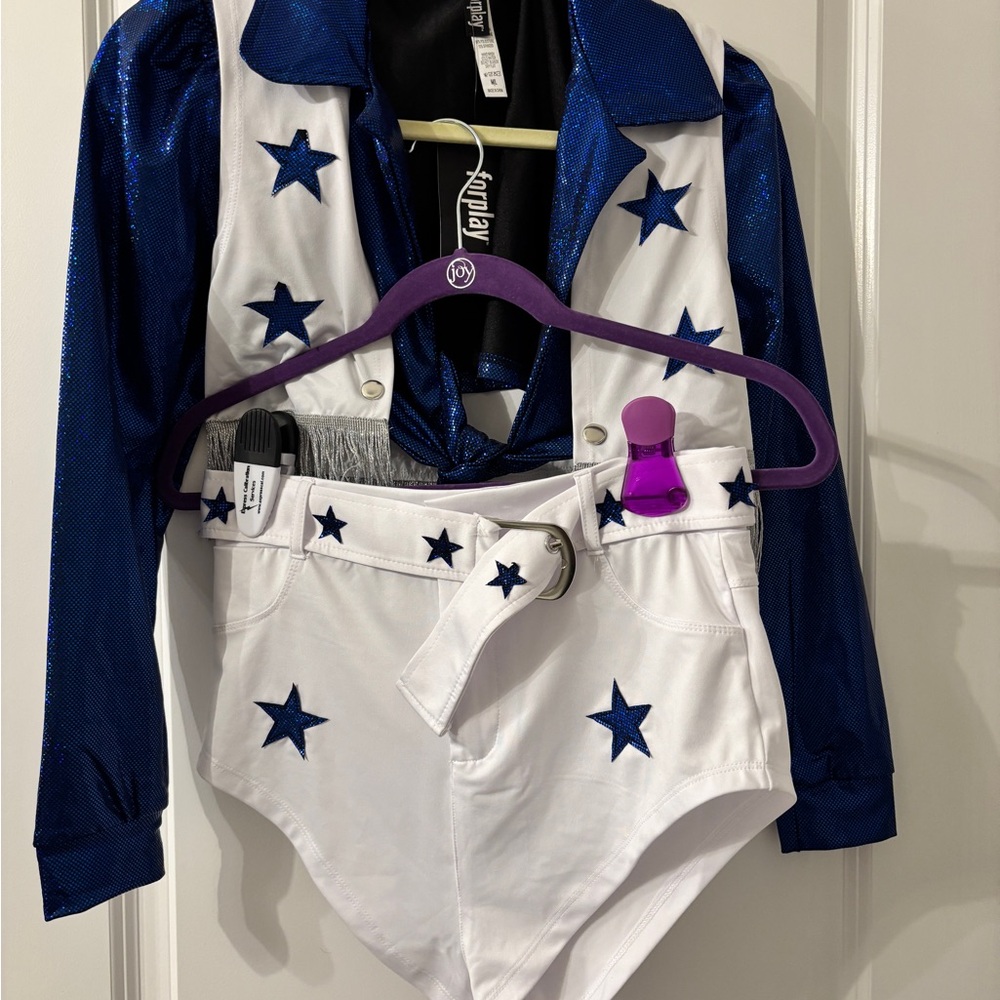 Dallas Football Theme Cheerleader Costume